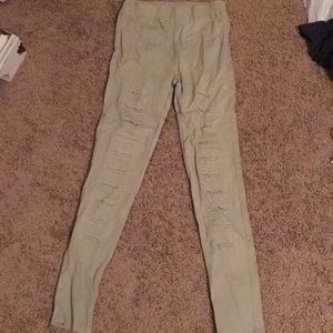 Women’s small green leggings